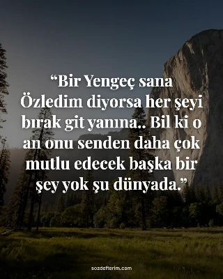 Bir Yengeç sana Özledim diyorsa her şeyi bırak git yanına.. Bil ki o an onu send
