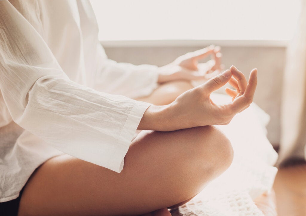 kadın meditasyon