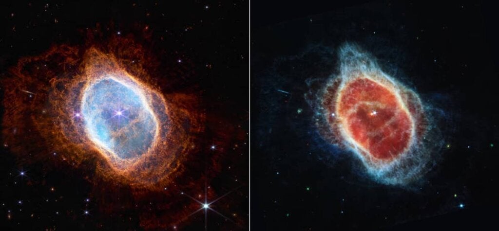 Nebulae, James Webb Teleskobu'ndan görüntü